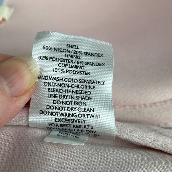 Shade & Shore Padded Bandeau Bikini Top w/Removable Straps - Size 36DD (XL) - Picture 16 of 16